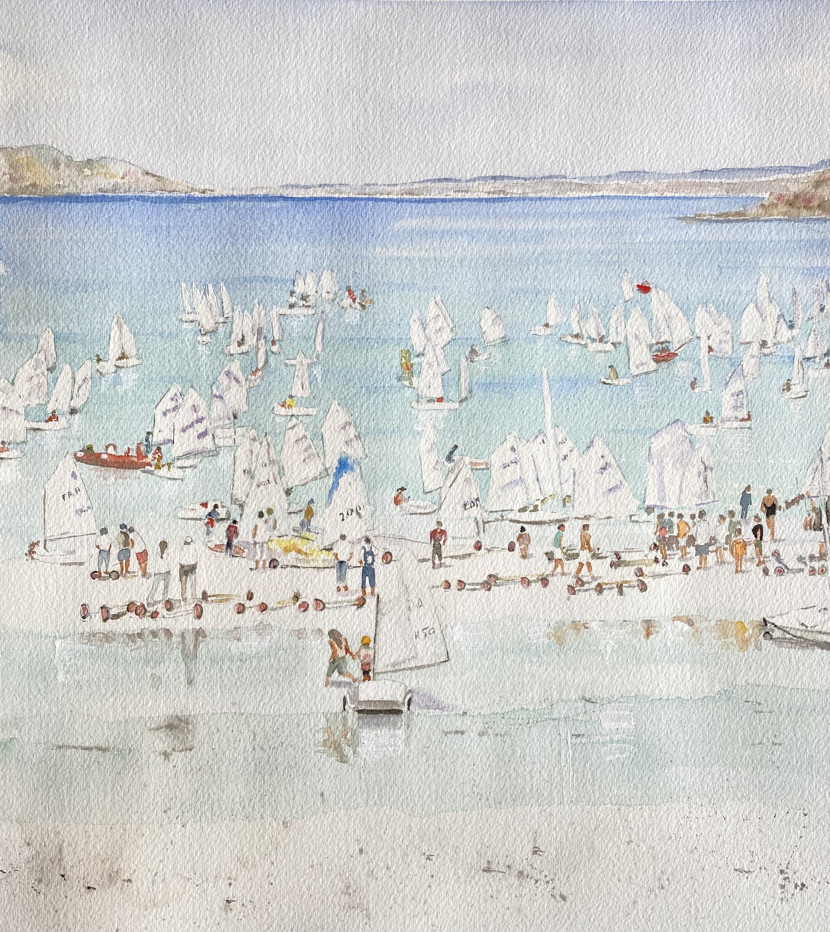 Compétition d'Optimist